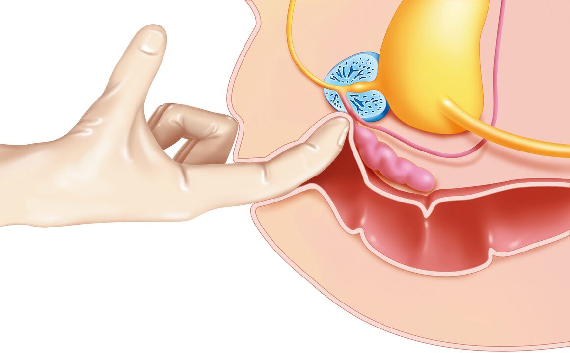 G-spot stimulation in men