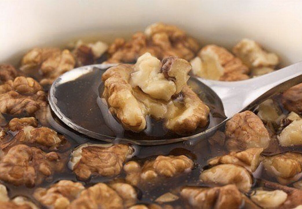 walnuts with honey to increase potency